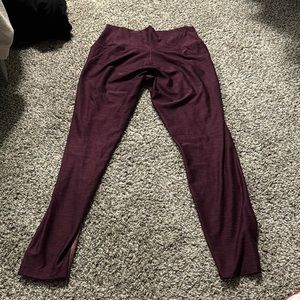 Burgundy Leggings